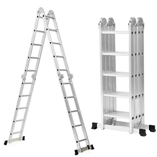 Portable & Compact Folding Aluminium Multipurpose Super Ladder - SCS - Image 2
