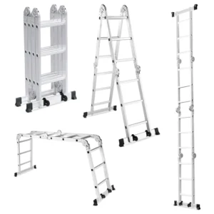 Portable & Compact Folding Aluminium Multipurpose Super Ladder - SCS