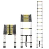 Aluminium Telescopic Ladder, 13 Steps Foldable Ladder - SCS