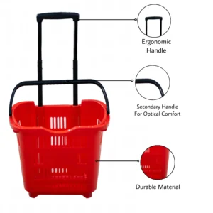 Heavy Weight King Shopping Trolley - Basket Type - SCS
