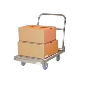 Stainless Steel Grid Type Foldable Platform Trolley for Heavy Weight - SCS