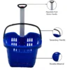56L Heavy Weight King Shopping Trolley Basket with wheels - SCS
