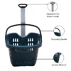 56L Heavy Weight King Shopping Trolley Basket with wheels - SCS - Image 3