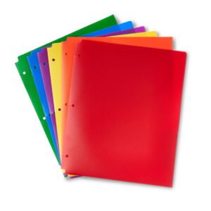 Plastic folders - SCS