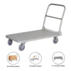 700kg Capacity Iron Foldable Platform Trolley with Powder Coating for Heavy Weight - SCS