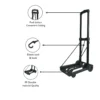 Folding Hand Trolley Cart with Wheels - SCS