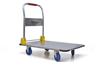 MS Foldable Platform Trolley with Powder Coating for Heavy Weight - SCS