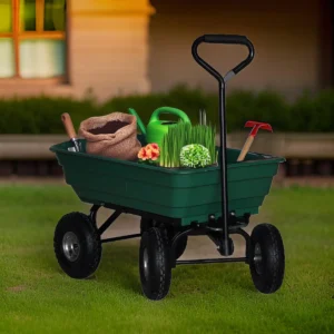 250 Kg Plastic Dump Cart Trolley for Material Handling - SCS