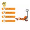 Hand Pallet Truck 3000 Kg Capacity with Wheels - SCS - Image 4