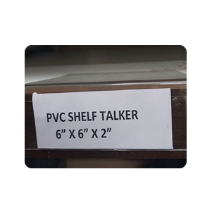 PVC Shelf Talker - SCS - Image 2